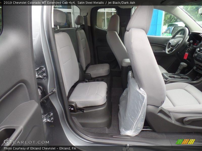 Satin Steel Metallic / Jet Black/Dark Ash 2019 Chevrolet Colorado WT Extended Cab 4x4
