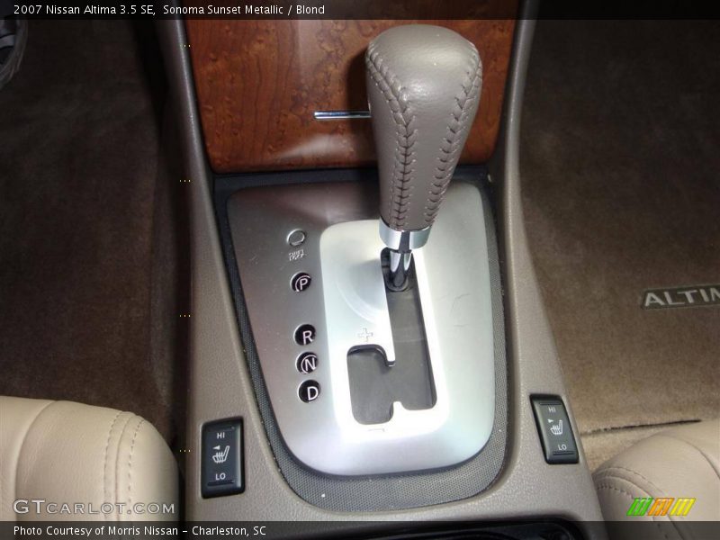 Sonoma Sunset Metallic / Blond 2007 Nissan Altima 3.5 SE