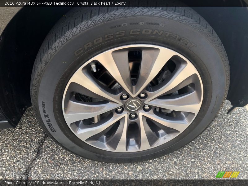 Crystal Black Pearl / Ebony 2016 Acura MDX SH-AWD Technology
