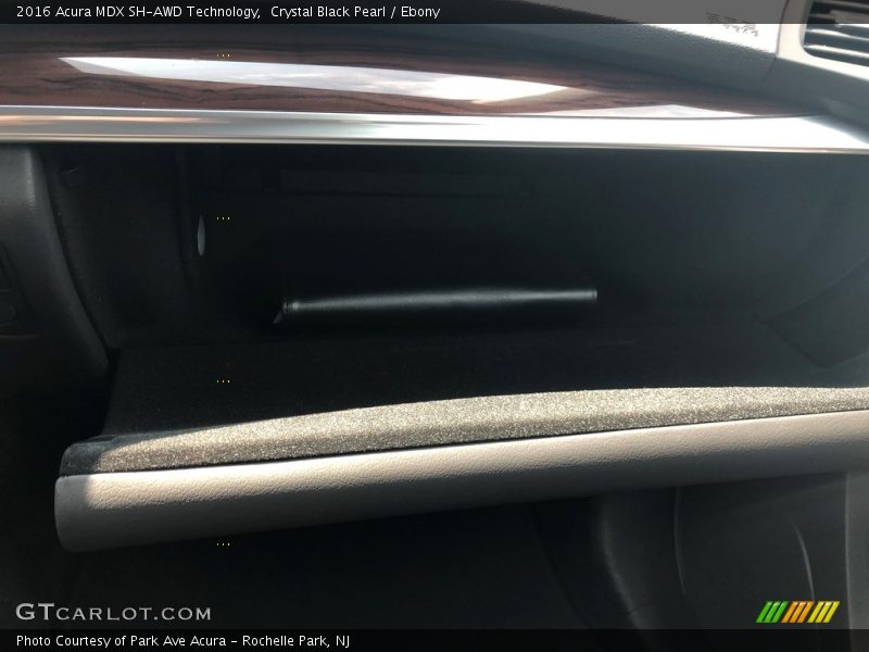 Crystal Black Pearl / Ebony 2016 Acura MDX SH-AWD Technology