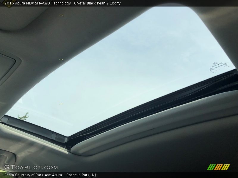 Crystal Black Pearl / Ebony 2016 Acura MDX SH-AWD Technology