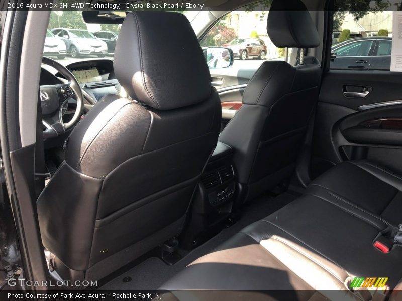 Crystal Black Pearl / Ebony 2016 Acura MDX SH-AWD Technology