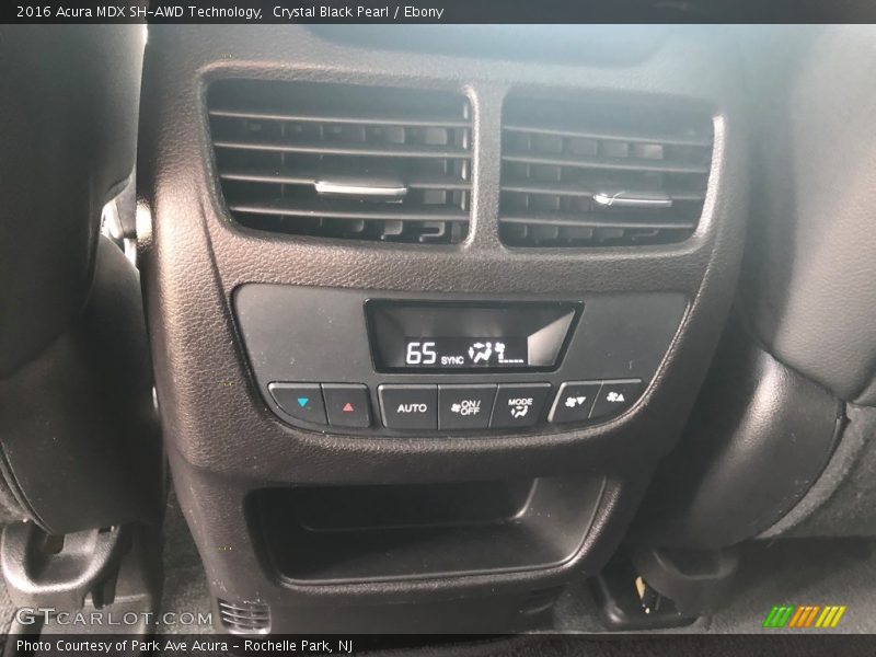 Crystal Black Pearl / Ebony 2016 Acura MDX SH-AWD Technology