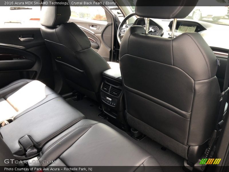 Crystal Black Pearl / Ebony 2016 Acura MDX SH-AWD Technology