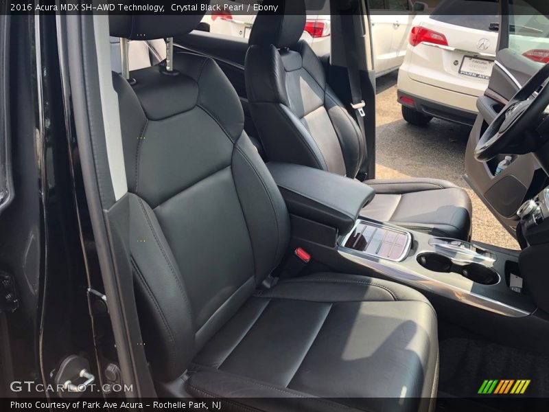 Crystal Black Pearl / Ebony 2016 Acura MDX SH-AWD Technology