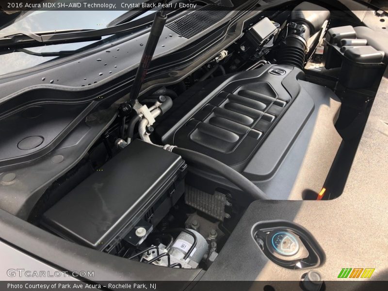 Crystal Black Pearl / Ebony 2016 Acura MDX SH-AWD Technology