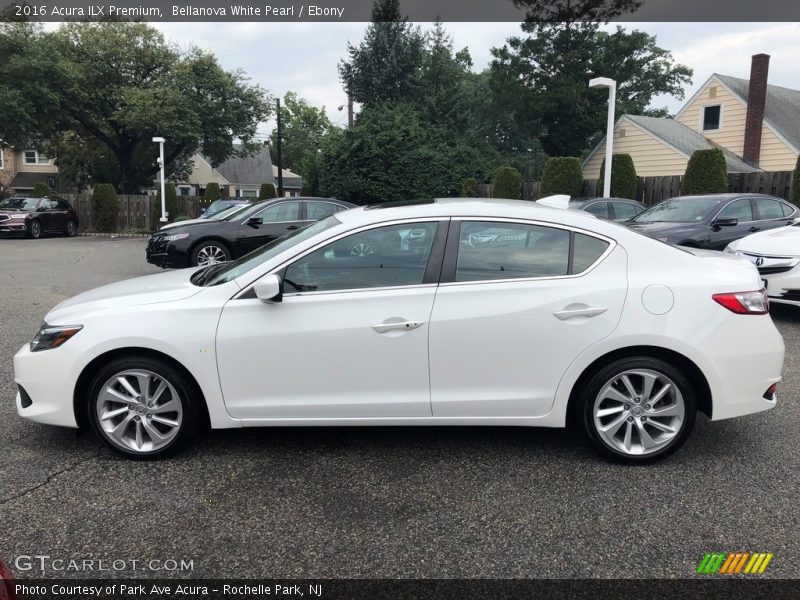 Bellanova White Pearl / Ebony 2016 Acura ILX Premium