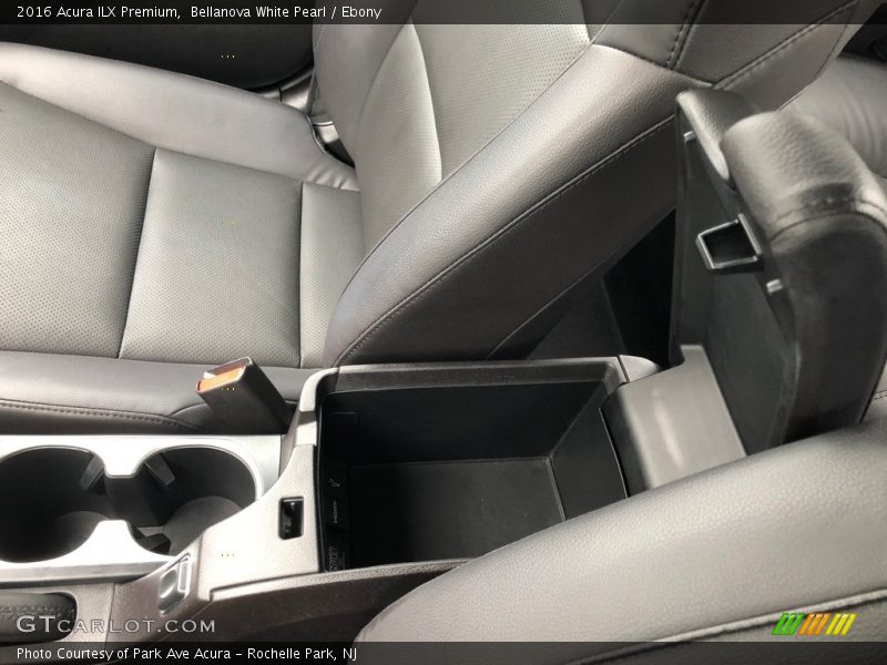 Bellanova White Pearl / Ebony 2016 Acura ILX Premium