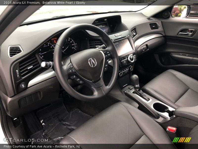 Bellanova White Pearl / Ebony 2016 Acura ILX Premium