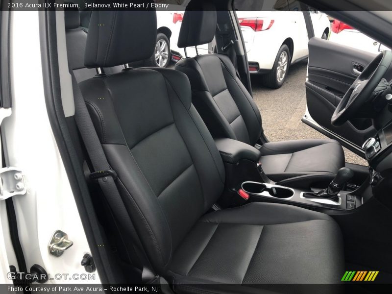 Bellanova White Pearl / Ebony 2016 Acura ILX Premium