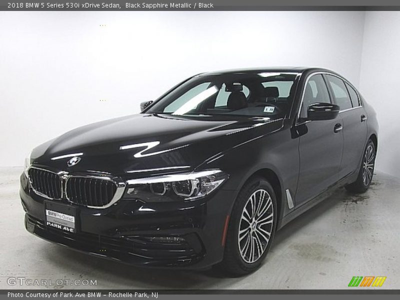Black Sapphire Metallic / Black 2018 BMW 5 Series 530i xDrive Sedan