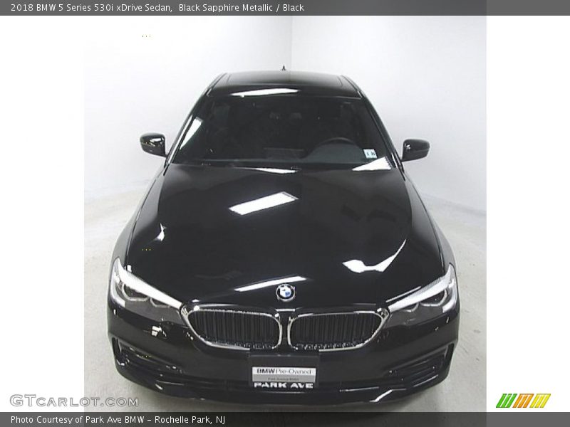 Black Sapphire Metallic / Black 2018 BMW 5 Series 530i xDrive Sedan