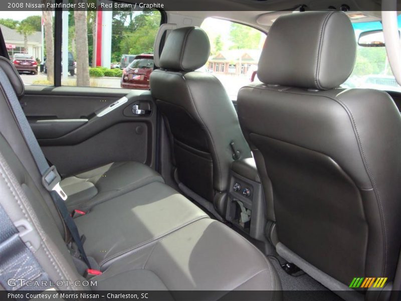 Red Brawn / Graphite 2008 Nissan Pathfinder SE V8