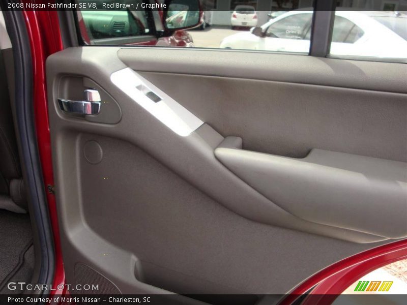 Red Brawn / Graphite 2008 Nissan Pathfinder SE V8