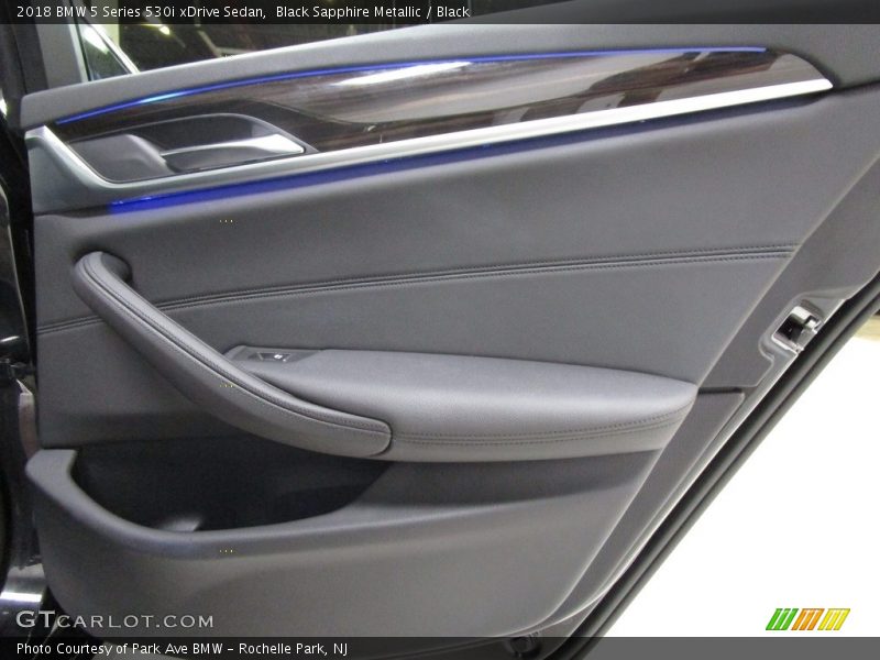 Black Sapphire Metallic / Black 2018 BMW 5 Series 530i xDrive Sedan