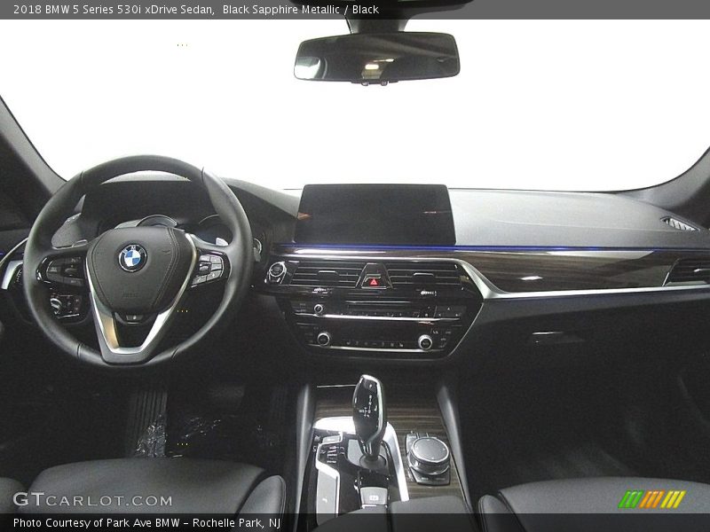 Black Sapphire Metallic / Black 2018 BMW 5 Series 530i xDrive Sedan