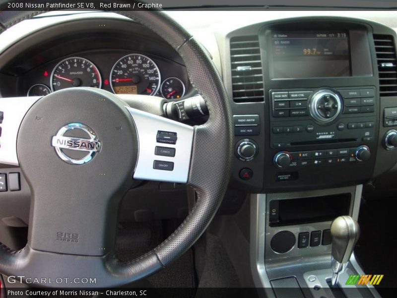 Red Brawn / Graphite 2008 Nissan Pathfinder SE V8