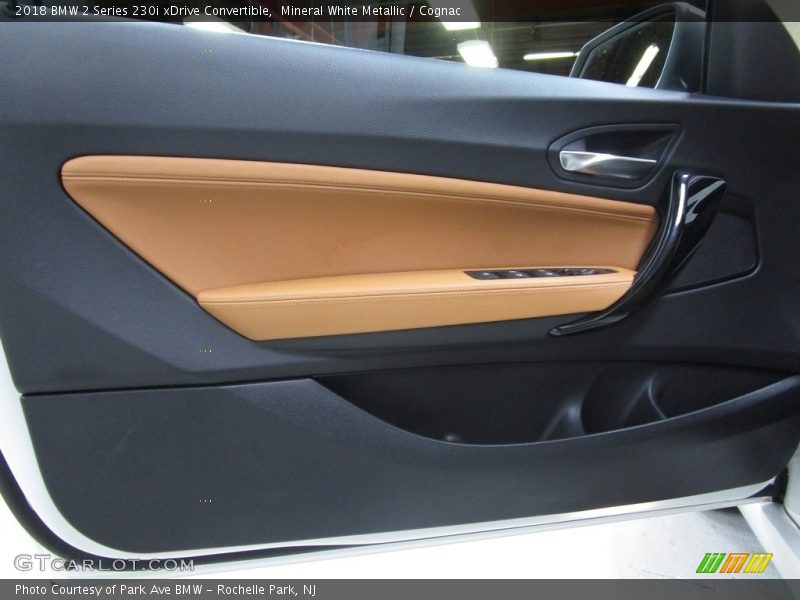 Mineral White Metallic / Cognac 2018 BMW 2 Series 230i xDrive Convertible