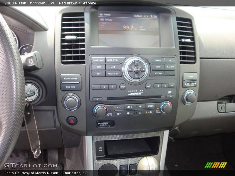 Red Brawn / Graphite 2008 Nissan Pathfinder SE V8