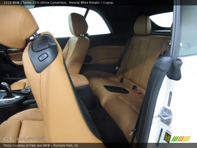 Mineral White Metallic / Cognac 2018 BMW 2 Series 230i xDrive Convertible
