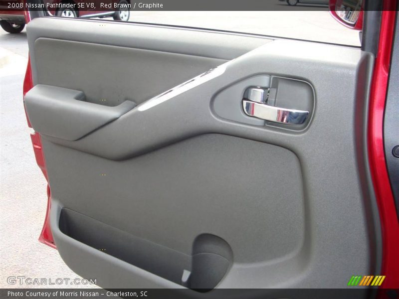 Red Brawn / Graphite 2008 Nissan Pathfinder SE V8