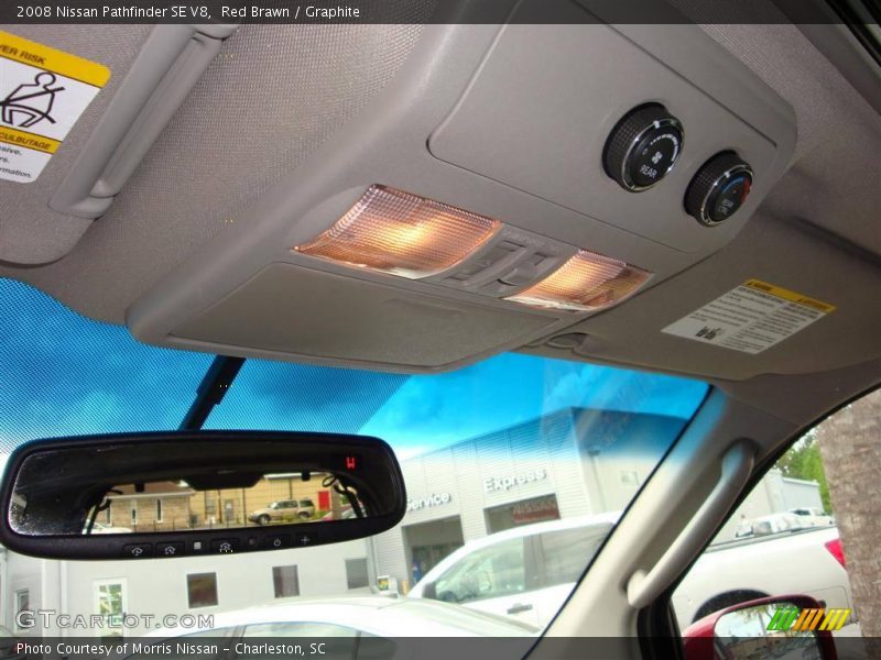 Red Brawn / Graphite 2008 Nissan Pathfinder SE V8