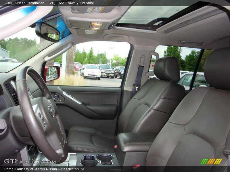 Red Brawn / Graphite 2008 Nissan Pathfinder SE V8