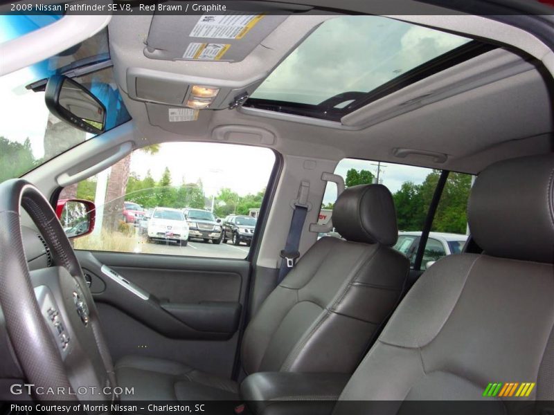 Red Brawn / Graphite 2008 Nissan Pathfinder SE V8