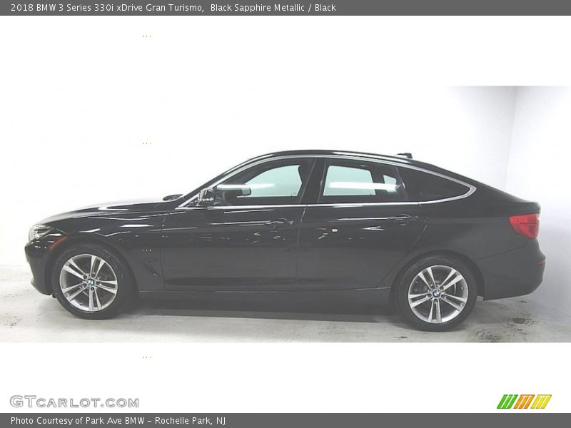 Black Sapphire Metallic / Black 2018 BMW 3 Series 330i xDrive Gran Turismo