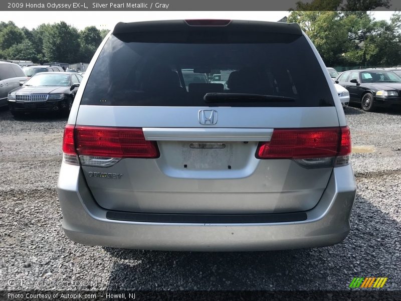 Silver Pearl Metallic / Gray 2009 Honda Odyssey EX-L