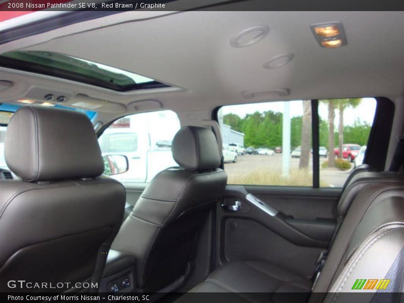 Red Brawn / Graphite 2008 Nissan Pathfinder SE V8