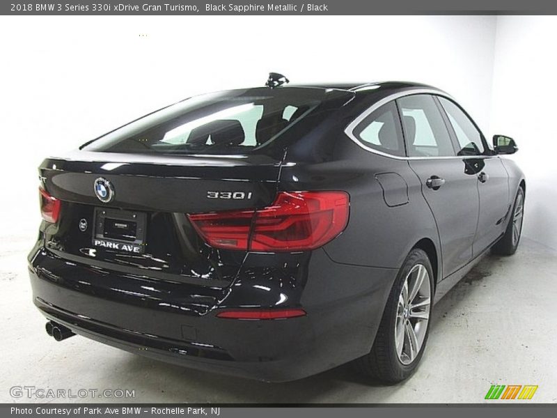 Black Sapphire Metallic / Black 2018 BMW 3 Series 330i xDrive Gran Turismo