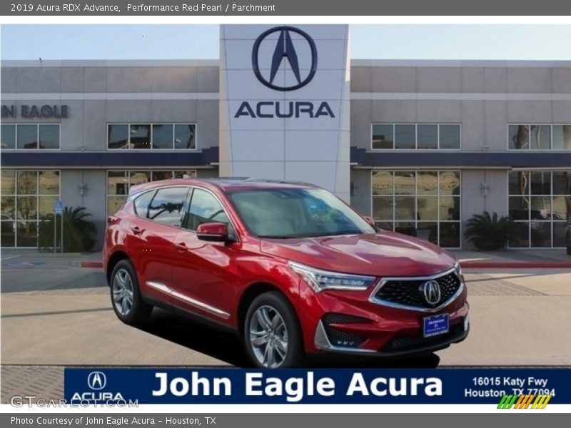 Performance Red Pearl / Parchment 2019 Acura RDX Advance