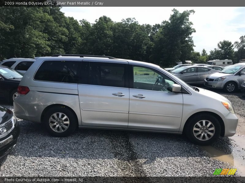 Silver Pearl Metallic / Gray 2009 Honda Odyssey EX-L