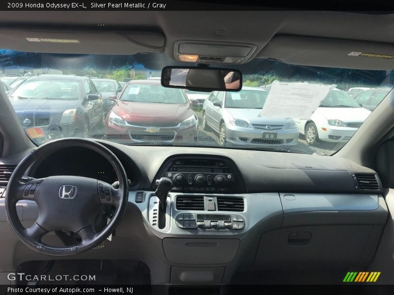 Silver Pearl Metallic / Gray 2009 Honda Odyssey EX-L