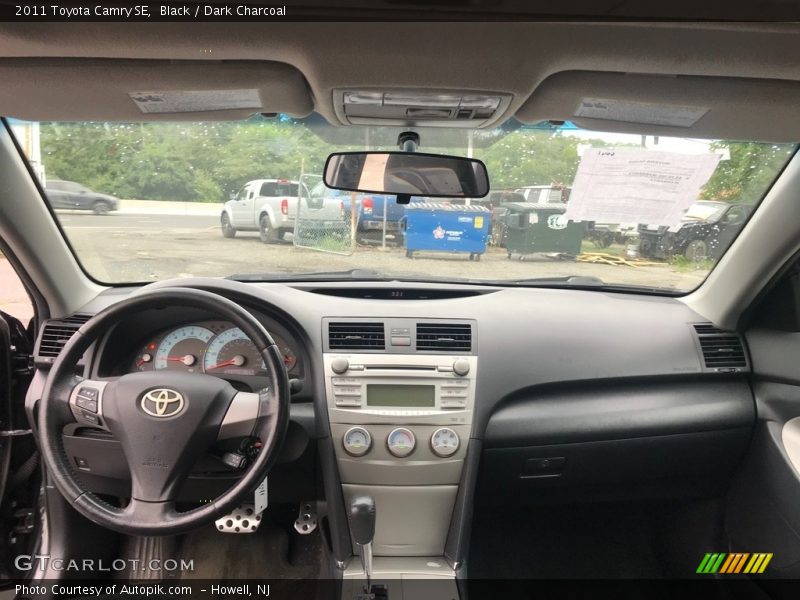 Black / Dark Charcoal 2011 Toyota Camry SE