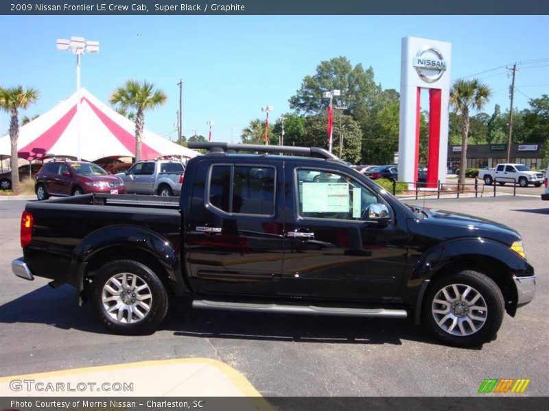 Super Black / Graphite 2009 Nissan Frontier LE Crew Cab