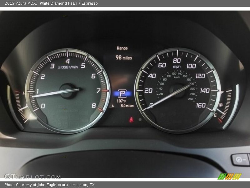  2019 MDX   Gauges