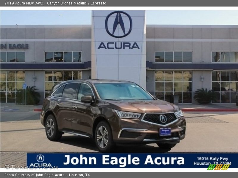 Canyon Bronze Metallic / Espresso 2019 Acura MDX AWD