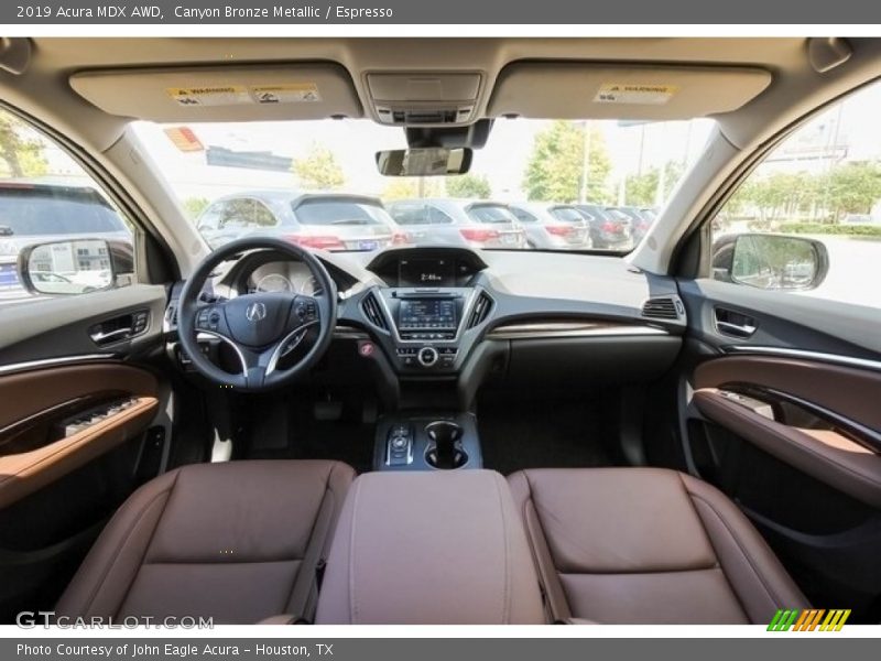 Front Seat of 2019 MDX AWD