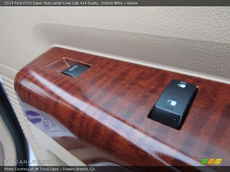 Oxford White / Adobe 2014 Ford F350 Super Duty Lariat Crew Cab 4x4 Dually