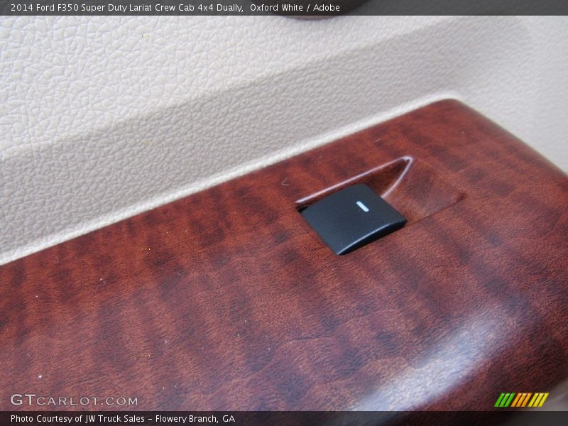 Oxford White / Adobe 2014 Ford F350 Super Duty Lariat Crew Cab 4x4 Dually