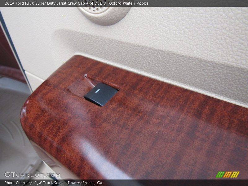 Oxford White / Adobe 2014 Ford F350 Super Duty Lariat Crew Cab 4x4 Dually