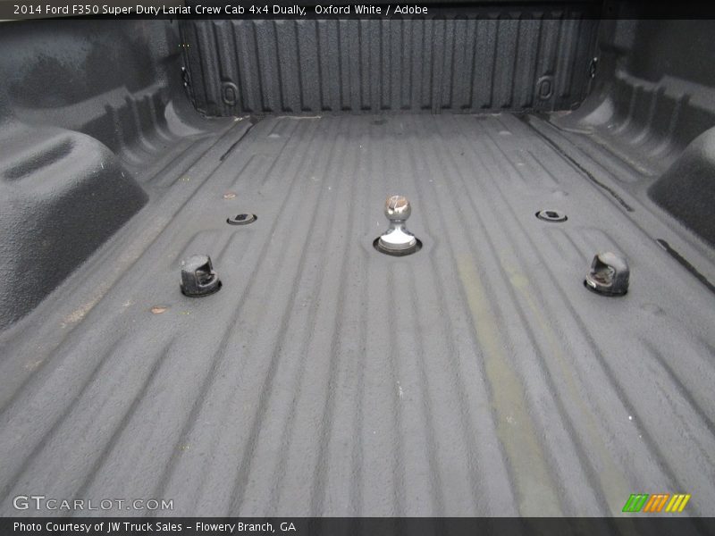 Oxford White / Adobe 2014 Ford F350 Super Duty Lariat Crew Cab 4x4 Dually