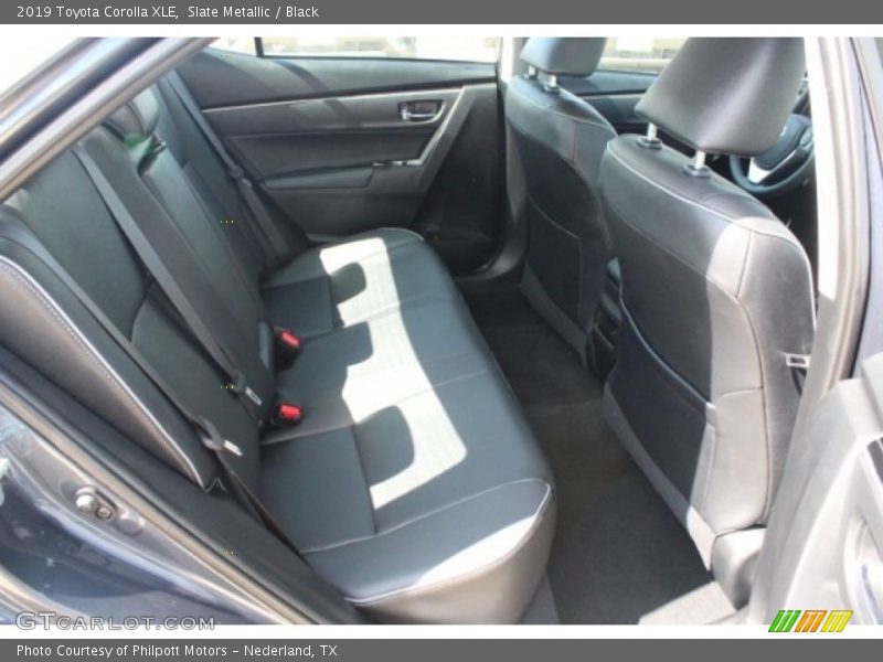 Slate Metallic / Black 2019 Toyota Corolla XLE