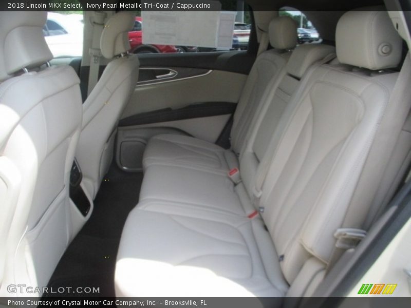 Ivory Pearl Metallic Tri-Coat / Cappuccino 2018 Lincoln MKX Select