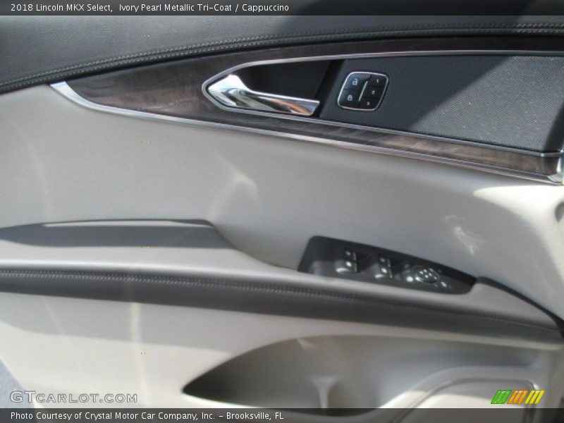 Ivory Pearl Metallic Tri-Coat / Cappuccino 2018 Lincoln MKX Select