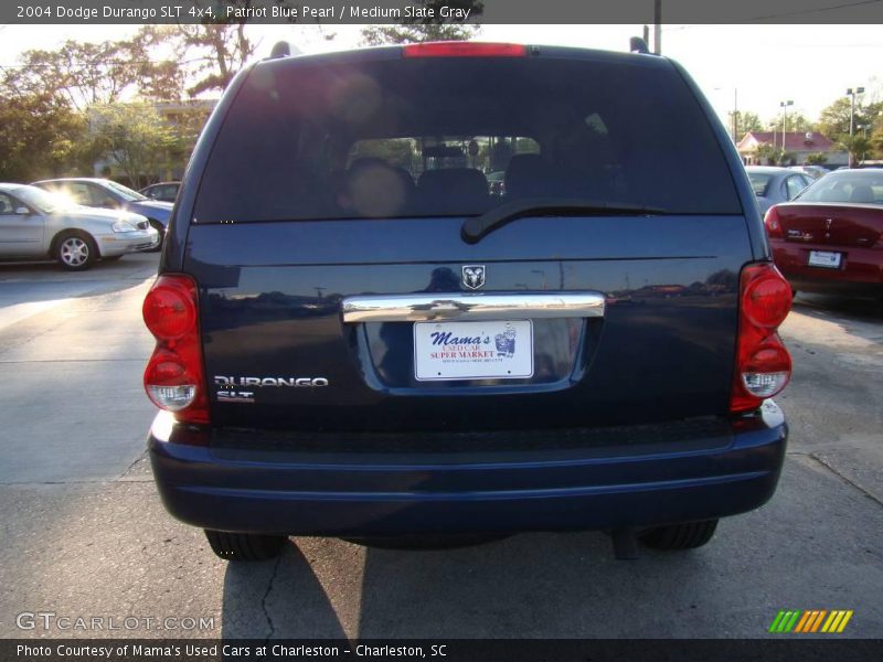 Patriot Blue Pearl / Medium Slate Gray 2004 Dodge Durango SLT 4x4