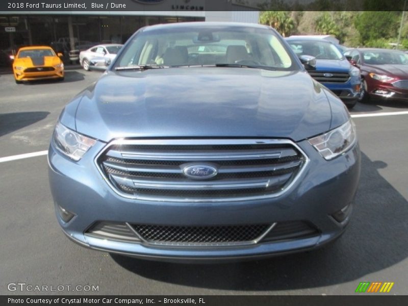 Blue / Dune 2018 Ford Taurus Limited
