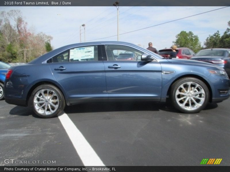 Blue / Dune 2018 Ford Taurus Limited